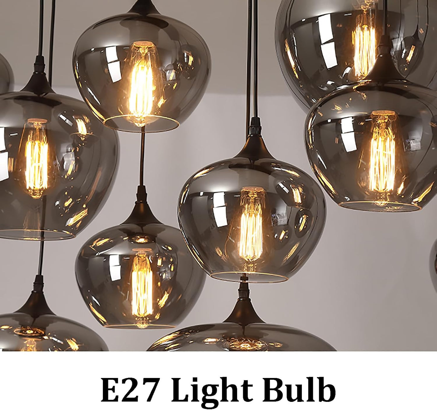 10-Head Champaign Chandelier Pendant Light