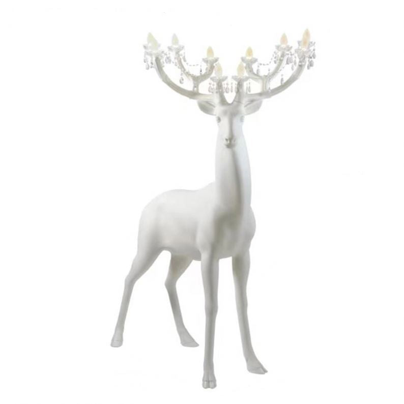 Deer Crystal Floor Lamp