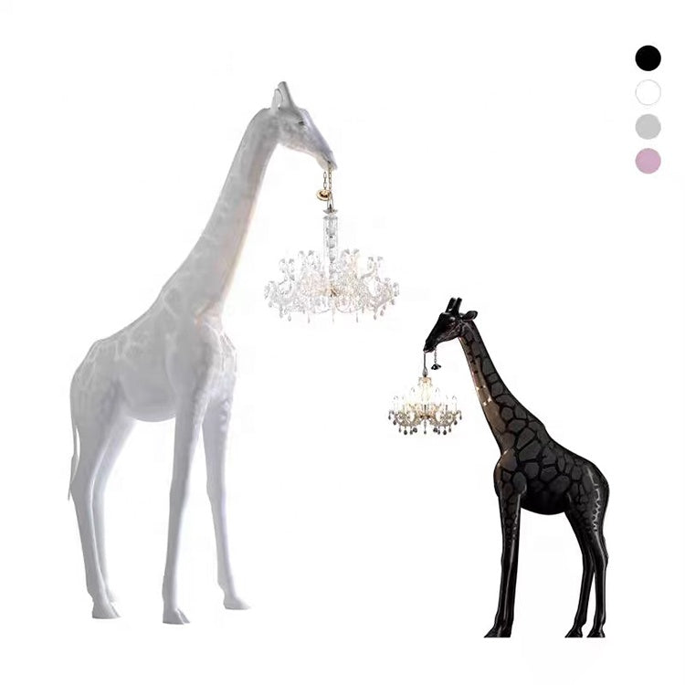 Animal Sculpture Giraffe Floor Lamp