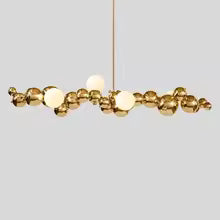 Bubbly Linear Chandelier