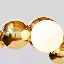 Bubbly Linear Chandelier