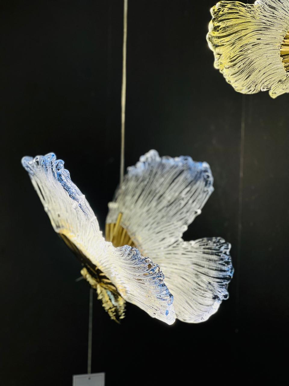 Colorful Butterfly LED Pendant Light