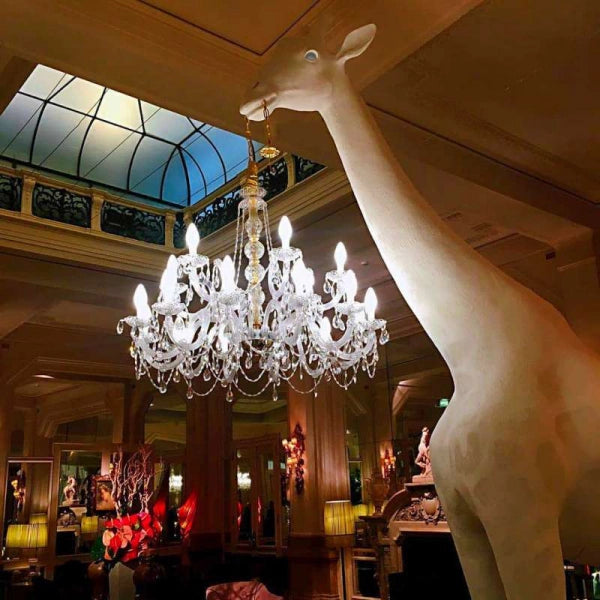 Animal Sculpture Giraffe Floor Lamp