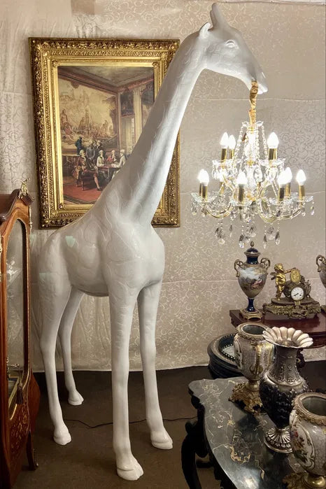 Animal Sculpture Giraffe Floor Lamp