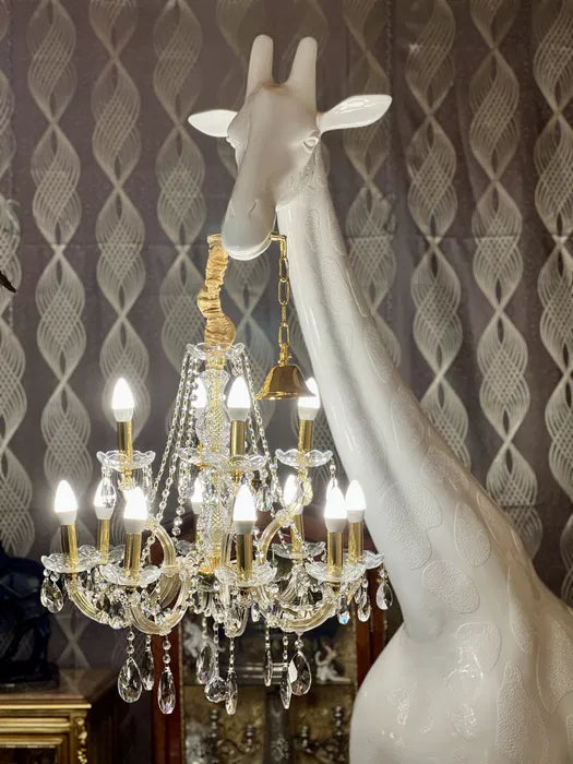 Animal Sculpture Giraffe Floor Lamp