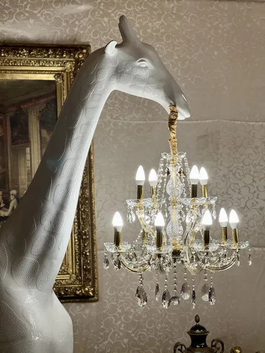 Animal Sculpture Giraffe Floor Lamp