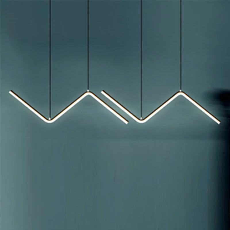 Geometric Lines Chandelier