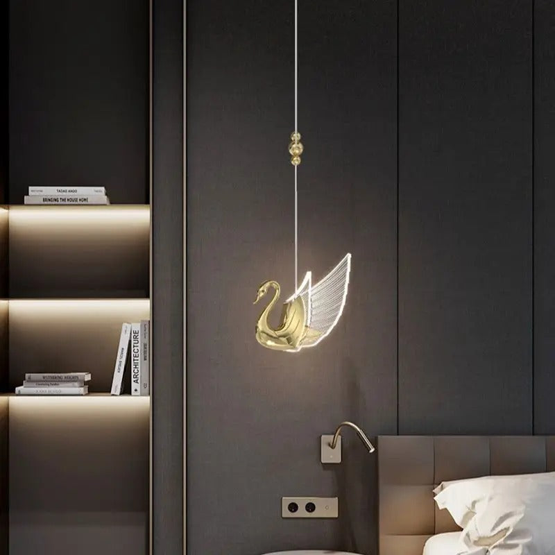 Swan Pendant Light