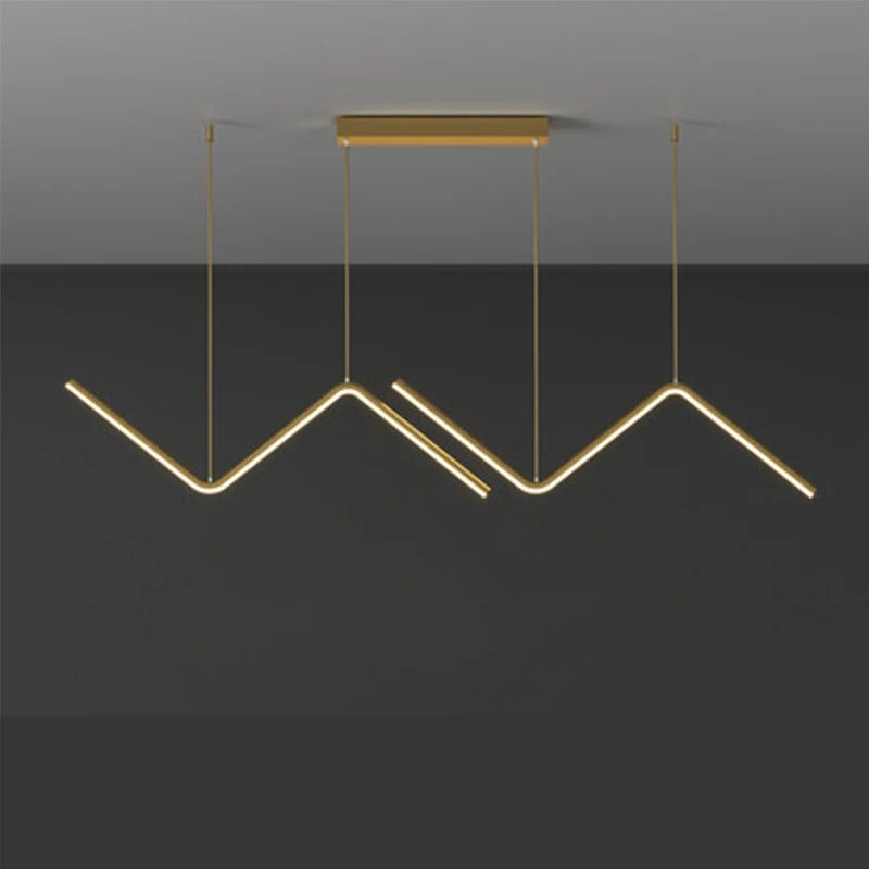 Geometric Lines Chandelier